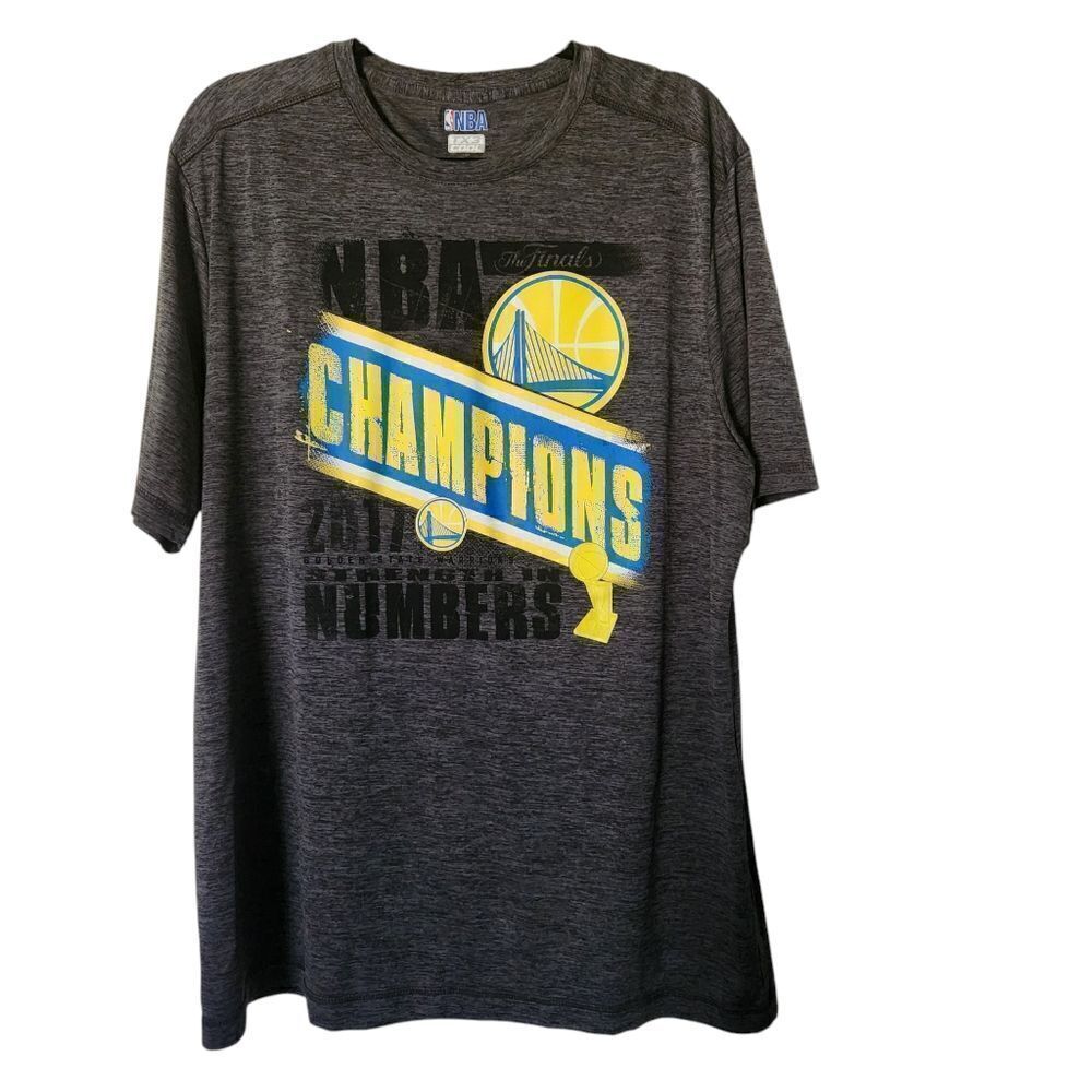 NBA Mens Short Sleeve TX3 Cool Golden State Warriors Basketball Shirt Size XL